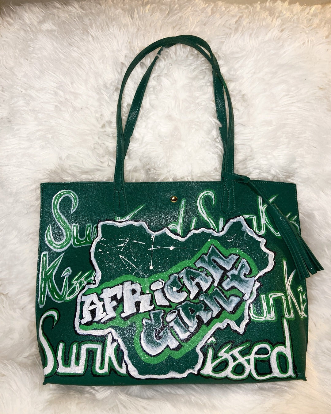 Signature African Giant Purse - Sunkissed Universe