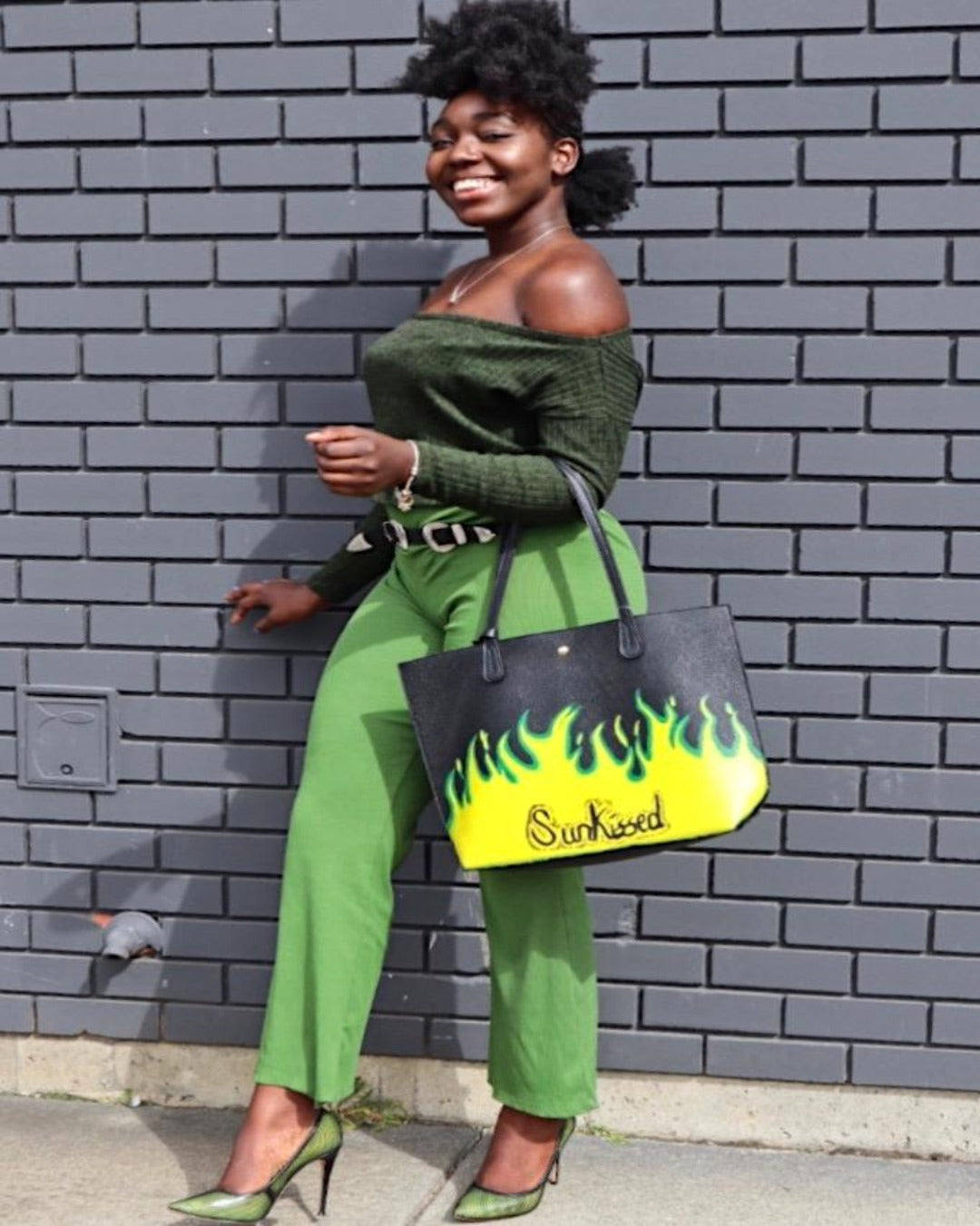 Signature Neon Fyre Purse - Sunkissed Universe