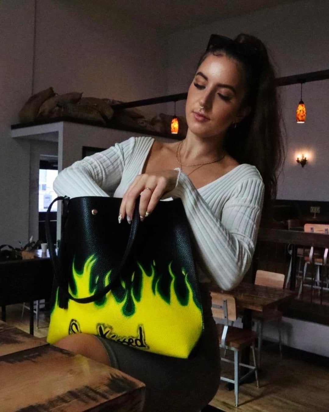 Signature Neon Fyre Purse - Sunkissed Universe