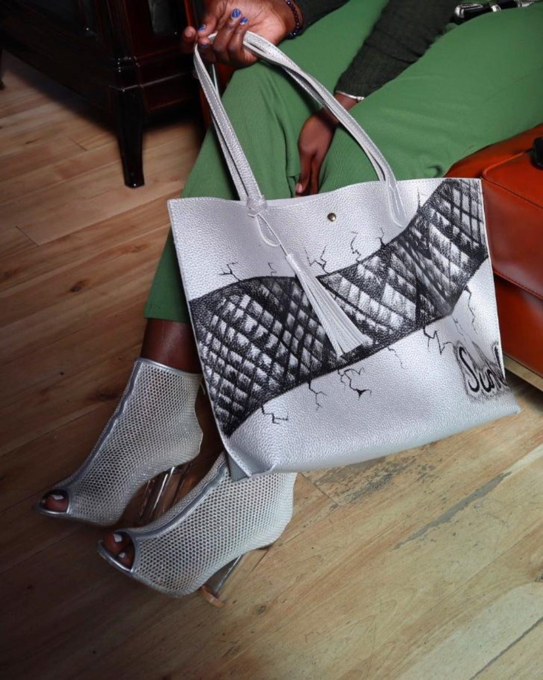 Signature Snakeskin Purse - Sunkissed Universe