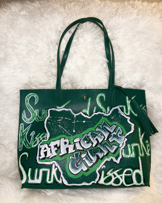 Signature African Giant Purse - Sunkissed Universe
